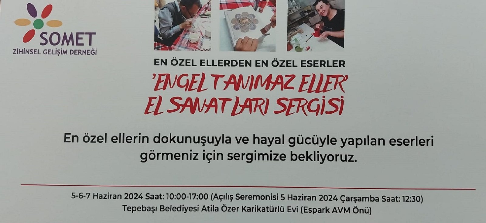 ‘Engel Tanımaz Eller’ Sergimize Davetlisiniz