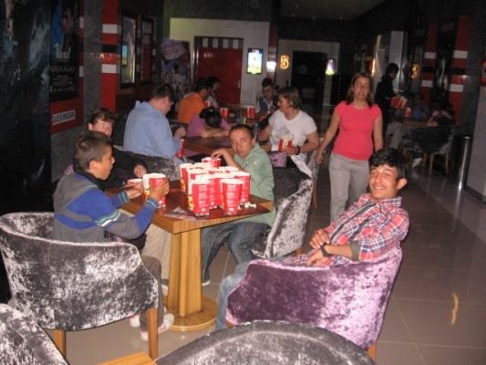 ÖĞRENCİLERİMİZİN SİNEMA KEYFİ…