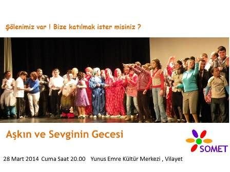 Şölenimiz var; davetlisiniz….
