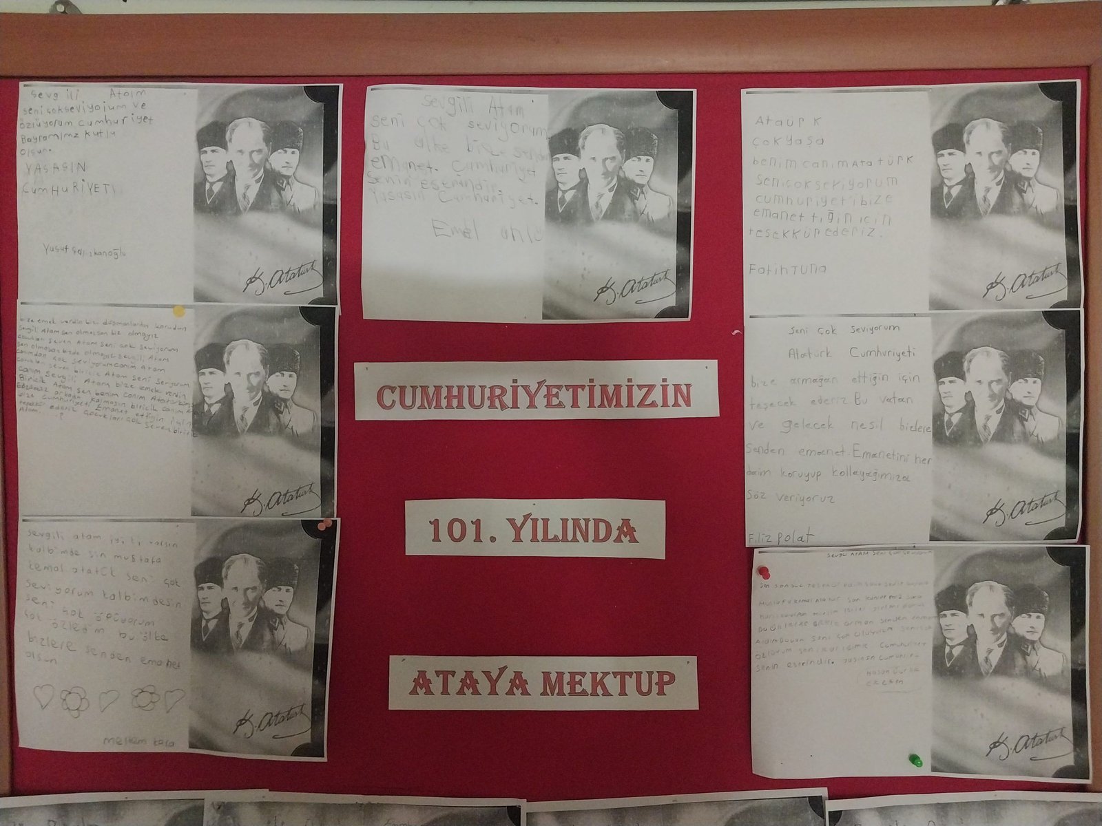 Cumhuriyetimizin 101. Yılı Kutlu Olsun
