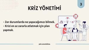 Kriz Yönetimi ve Baş Etme Stratejileri