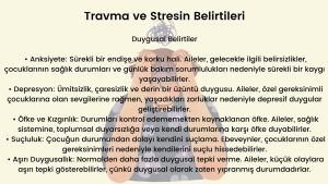 Travma Ve Stresle Başa Çıkma