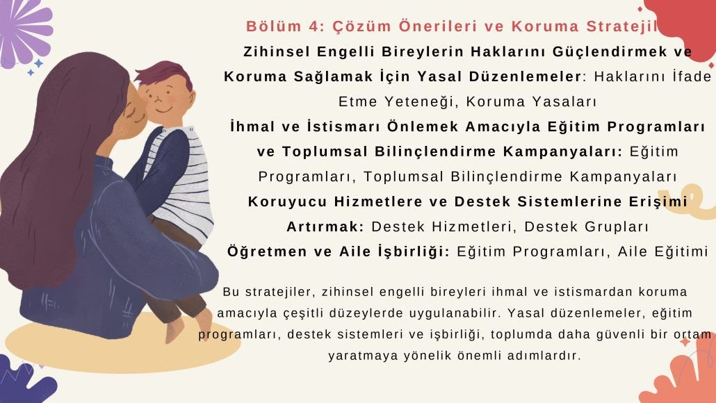 Zihinsel Engelli Bireylerde İhmal ve İstismar