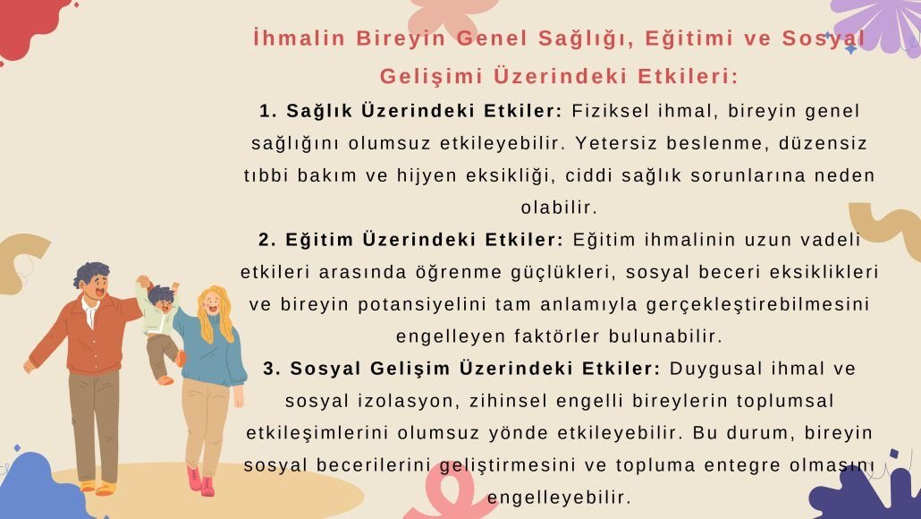 Zihinsel Engelli Bireylerde İhmal ve İstismar